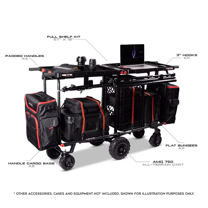 Krane AMG 750 Shooter Full Rig - Přepravní vozík