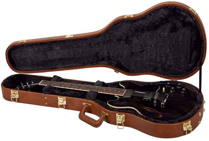 Gibson ES-339 Trans Ebony  - Semiakustická kytara