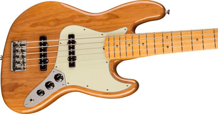 Fender American Professional II Jazz Bass V MN RST PINE - Elektrická baskytara