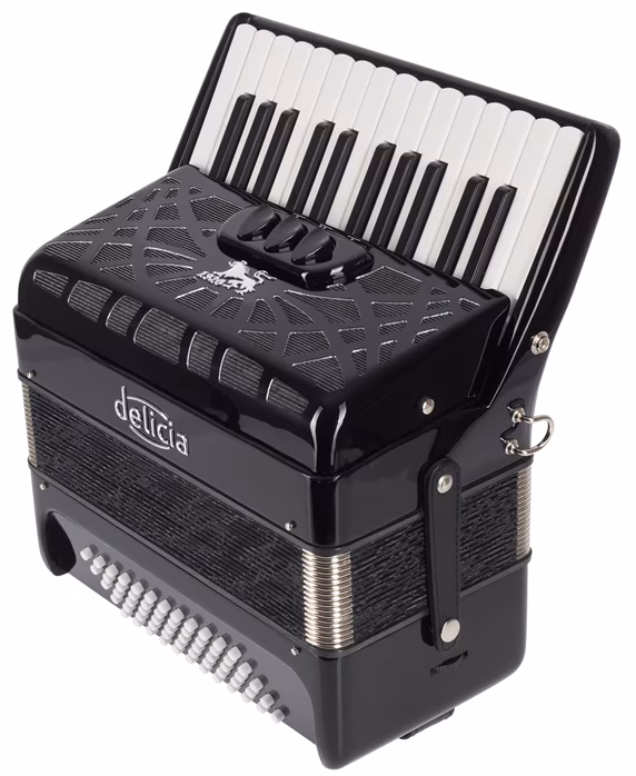 Delicia Junior 60, Black - Klávesový akordeon