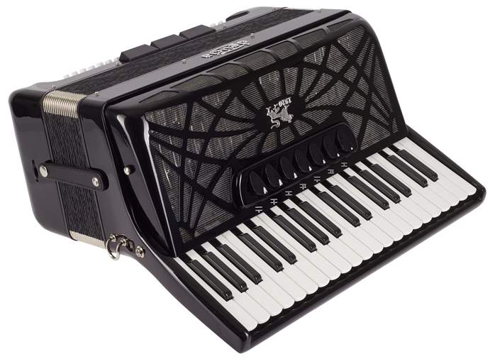 Delicia Carmen 80, Black - Klávesový akordeon