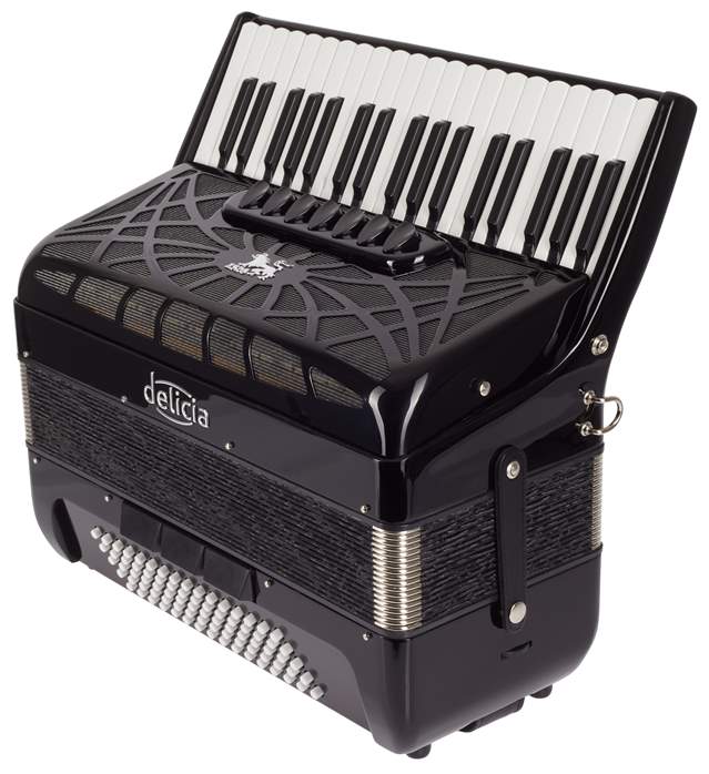 Delicia Carmen 80, Black - Klávesový akordeon