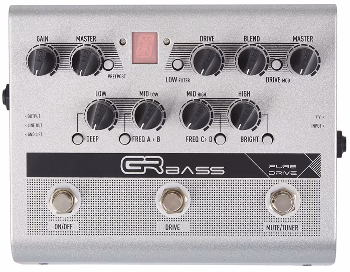 GR Bass Pure Drive - Baskytarový efekt