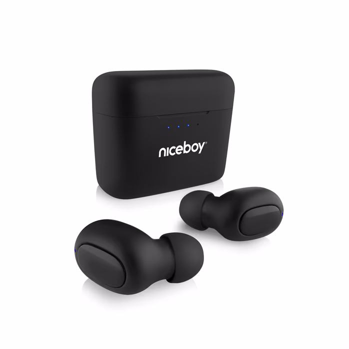 Niceboy HIVE Podsie 2021 Black - Bezdrátová sluchátka