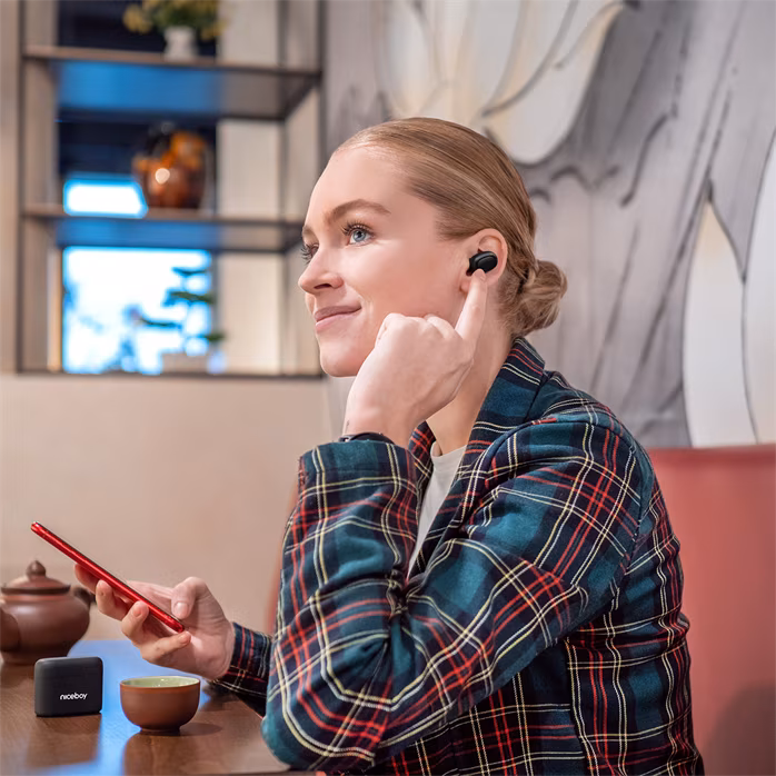 Niceboy HIVE Podsie 2021 Black - Bezdrátová sluchátka