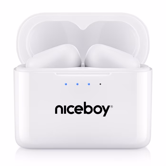 Niceboy HIVE Podsie 2021 White - Bezdrátová sluchátka