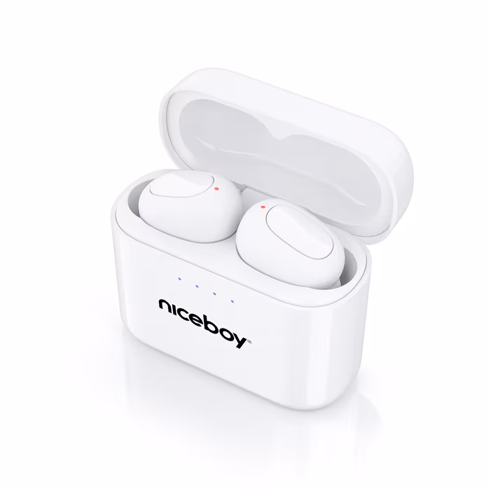 Niceboy HIVE Podsie 2021 White - Bezdrátová sluchátka