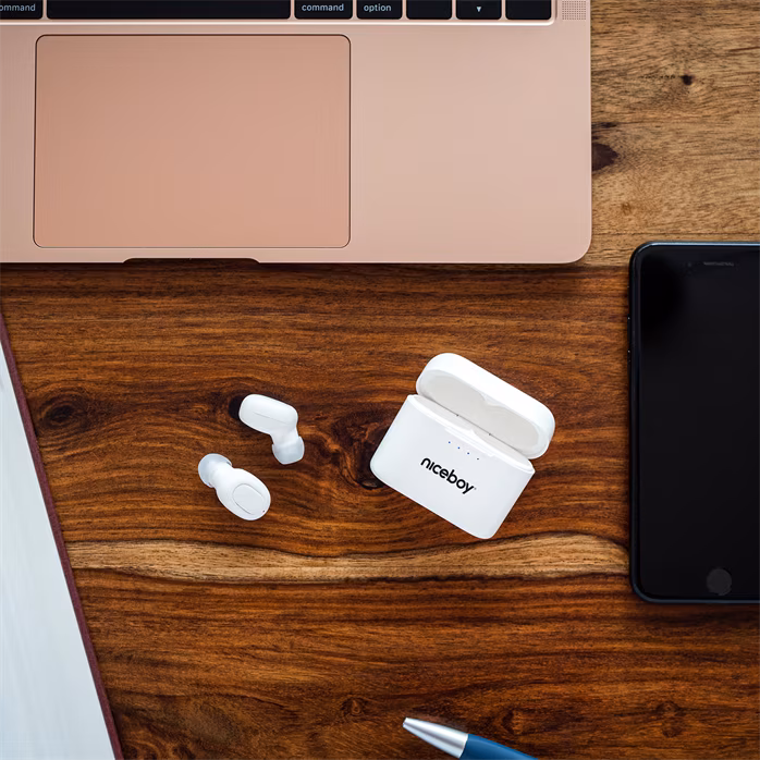 Niceboy HIVE Podsie 2021 White - Bezdrátová sluchátka