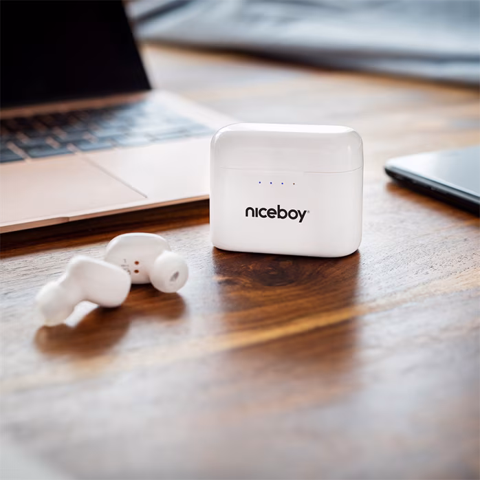 Niceboy HIVE Podsie 2021 White - Bezdrátová sluchátka
