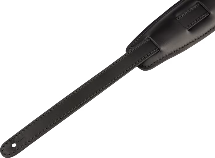 Fender Mustang Saddle Strap, Long, Black - Kytarový popruh