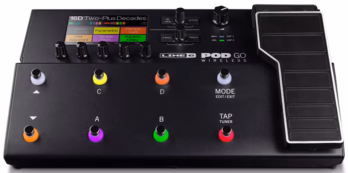 Line 6 POD GO Wireless - Kytarový multiefekt
