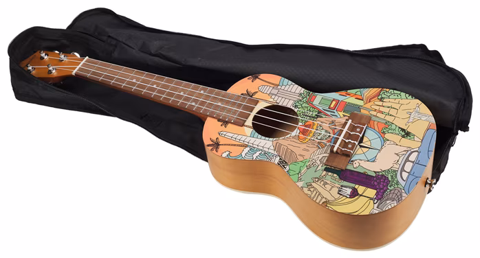 Bamboo Latin 23 - Akustické ukulele