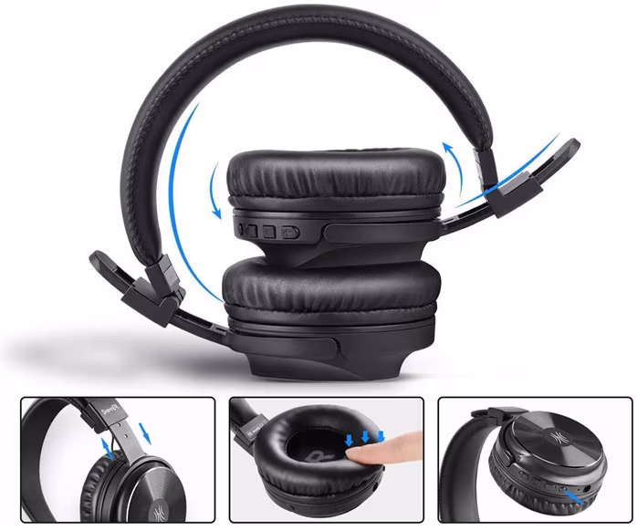 Oneodio A11 Black - Bezdrátová sluchátka