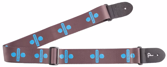 Perri's Leathers Ed Sheeran Divide Black - Kytarový popruh