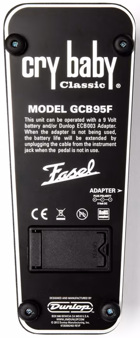 Dunlop GCB95F Cry Baby Classic Wah Wah (použité) - Wah Wah pedál