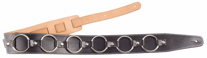 Perri's Leathers Boutique Metal Rings - Kytarový popruh