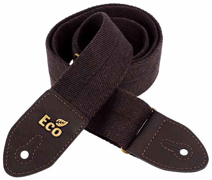 EcoStrap BAS Brown - Kytarový popruh