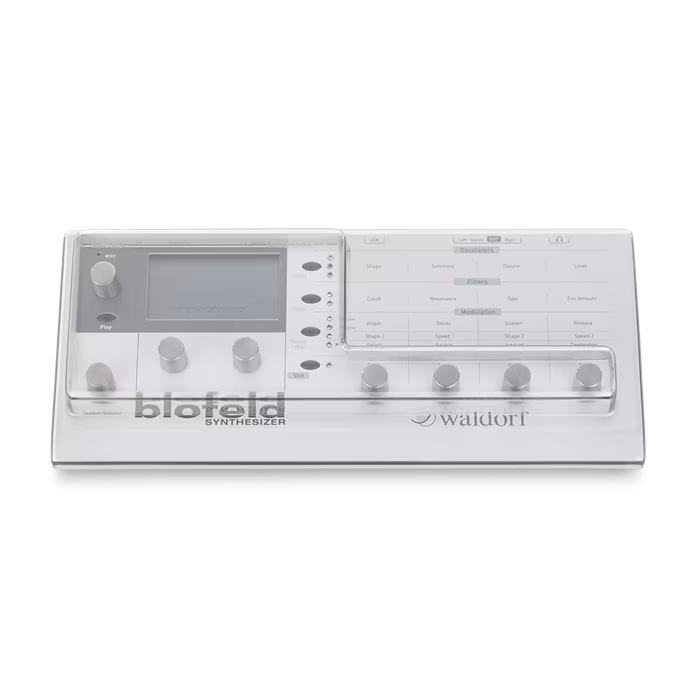 Decksaver Waldorf Blofeld Desktop/ Pulse 2 Desktop cover - Kryt