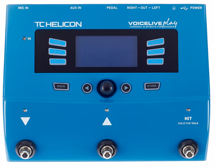 tc-helicon Voicelive PLAY (rozbalené) - Vokální efektový procesor
