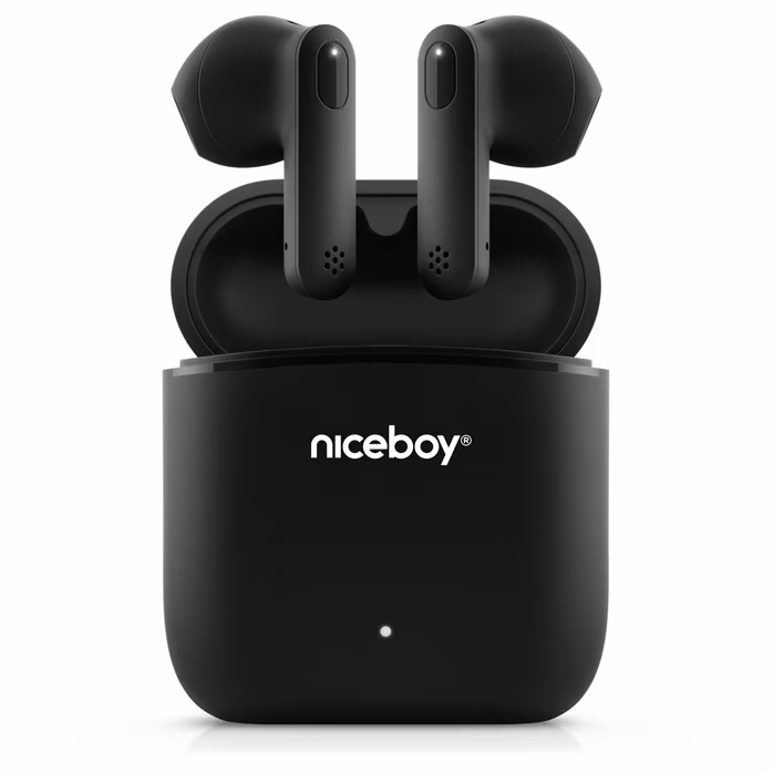 Niceboy HIVE Beans Black - Bezdrátová sluchátka