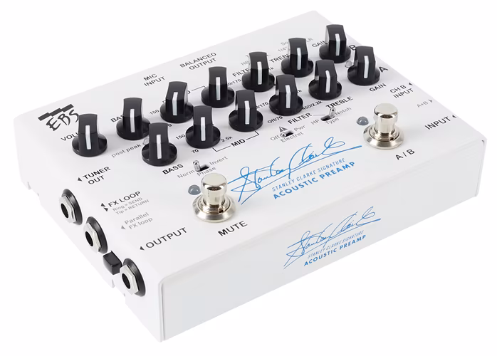 EBS Stanley Clarke Signature Preamp (rozbalené) - Kontrabasový předzesilovač