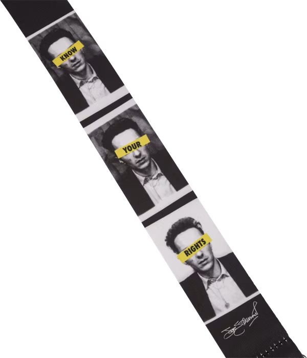 Fender Joe Strummer Know Your Rights Strap - Kytarový popruh