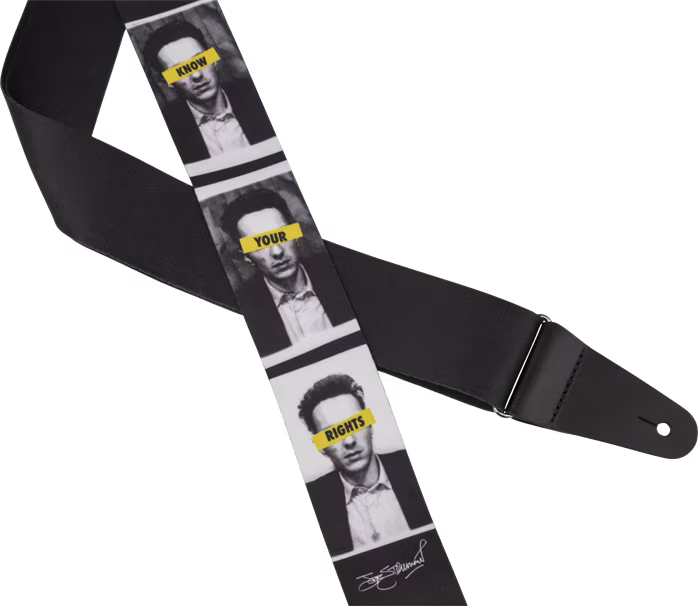 Fender Joe Strummer Know Your Rights Strap - Kytarový popruh