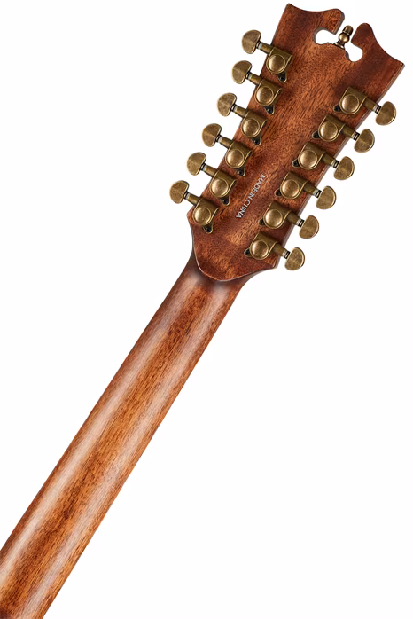 D'Angelico Premier Fulton Vintage Natural - Dvanáctistrunná elektroakustická kytara