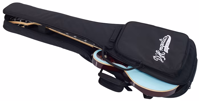 D'Angelico Single Cutaway Solid Body Sky Blue - Elektrická kytara