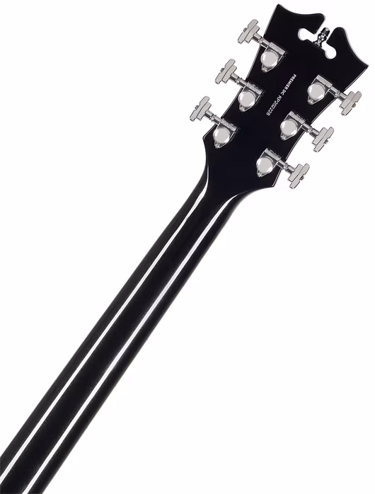 D'Angelico Double Cutaway Black Flake - Semiakustická kytara