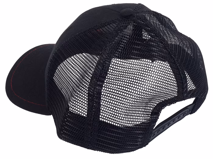 PRS Block Logo Red & Black Trucker Hat - Kšiltovka