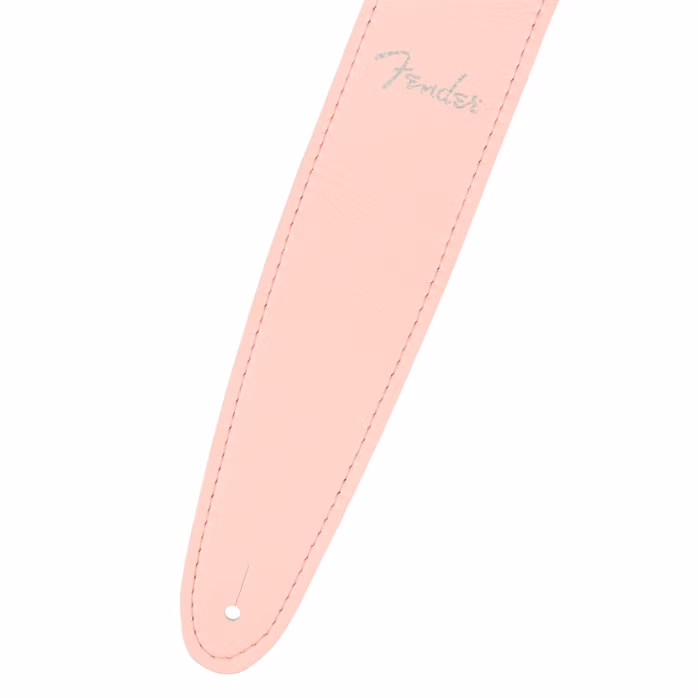 Fender Vegan Leather Strap, Shell Pink, 2.5" - Kytarový popruh