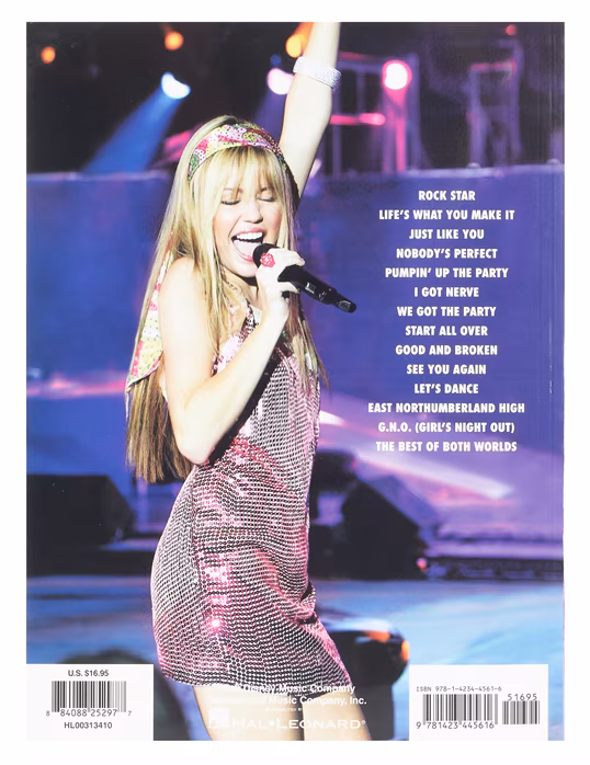 MS Hannah Montana/Miley Cyrus: Best of Both Worlds Concert (PVG) - Soundtrack