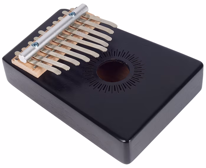 Sela Kalimba Mahogany 10 Black - Kalimba