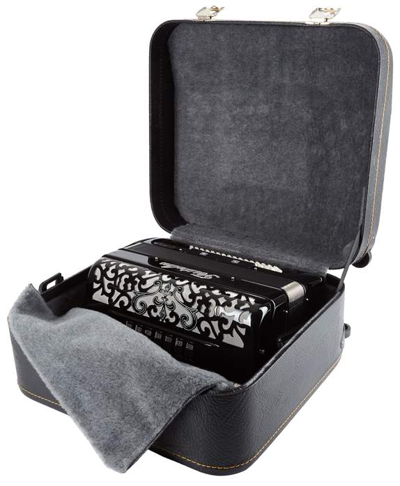 Fisitalia 37.34 Black - Klávesový akordeon