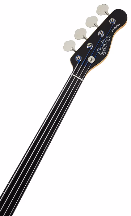 Godin A4 Ultra Natural Fretless A/E with Bag - Hybridní bezpražcová baskytara