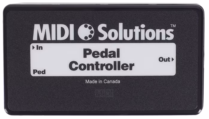 Midi Solutions Pedal Controller - MIDI převodník