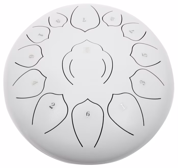 Byla LCT12 - White - Tongue drum