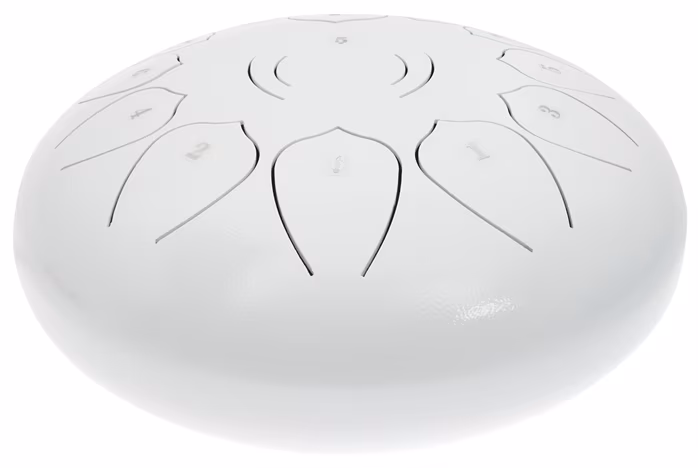 Byla LCT12 - White - Tongue drum