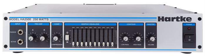 Hartke HA2500 (rozbalené) - Baskytarový tranzistorový zesilovač