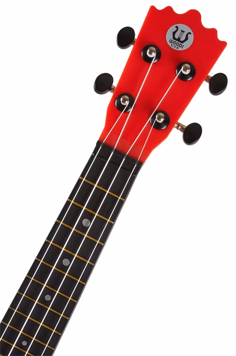 Woodi UK-21RD(BK) - Akustické ukulele