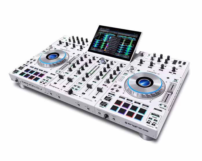 DENON DJ PRIME 4 White LTD - DJ přehrávač