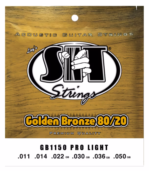 SIT GB1150 Golden Bronze Pro Light - Kovové struny pro akustickou kytaru