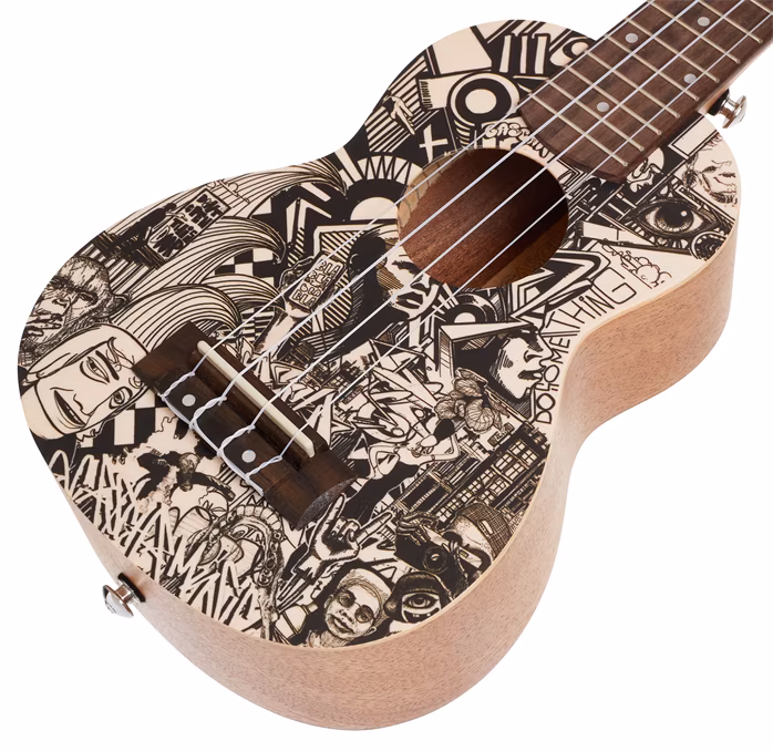 Cascha Soprano Ukulele Sketch - Akustické ukulele
