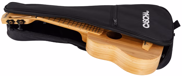 Cascha Soprano Ukulele Bamboo Natural - Akustické ukulele