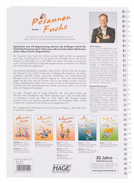 MS Posaunen Fuchs 1 - Škola hry na trombon