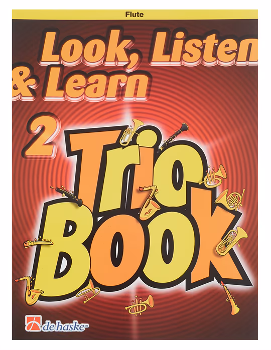 MS Look, Listen & Learn 2 - Trio Book - flute - Škola hry na příčnou flétnu