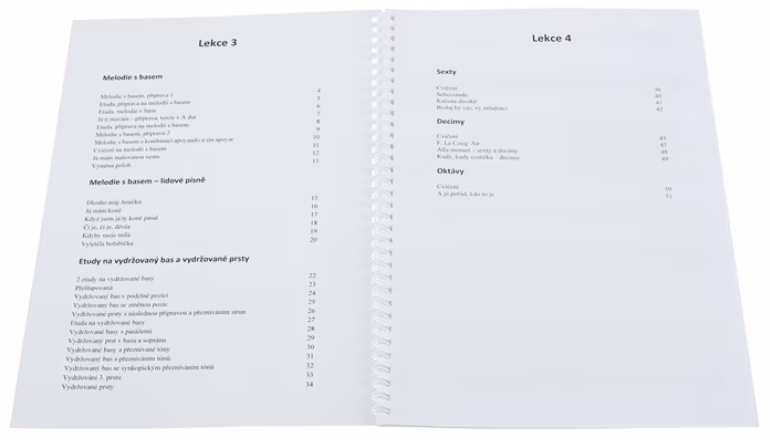 KN Rychle a zábavně - Lekce 3 a 4 - Škola hry na kytaru