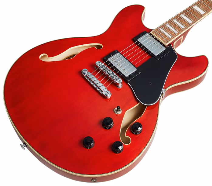 Ibanez AS73 Transparent Cherry Red - Semiakustická kytara