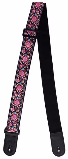 Richter Retro Pink - Kytarový popruh